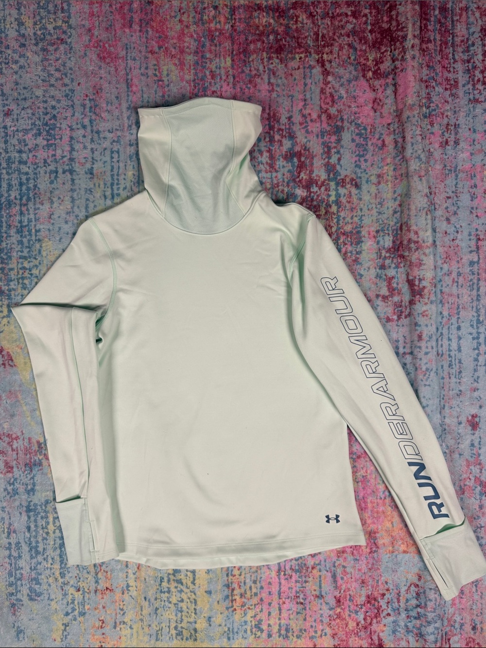 Under Armour Women's Mint Hooded Long Sleeve Pullover